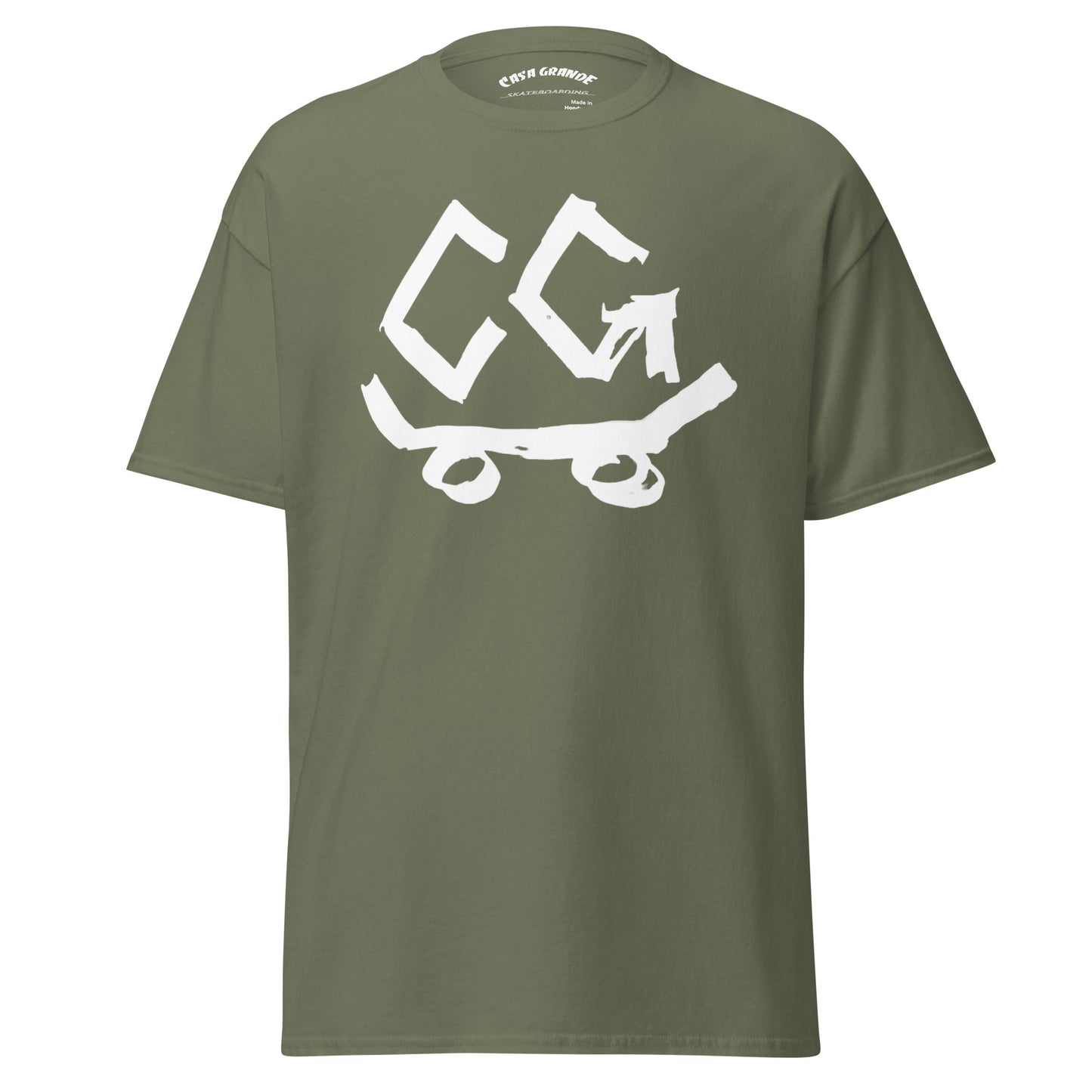 Classic CG White Logo Tee