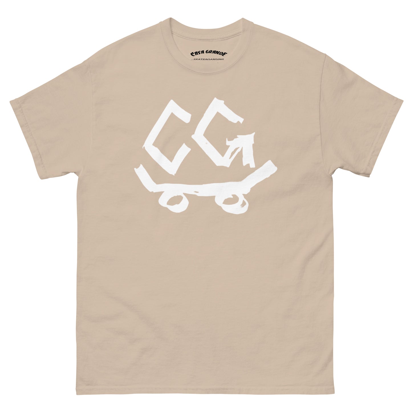 Classic CG White Logo Tee